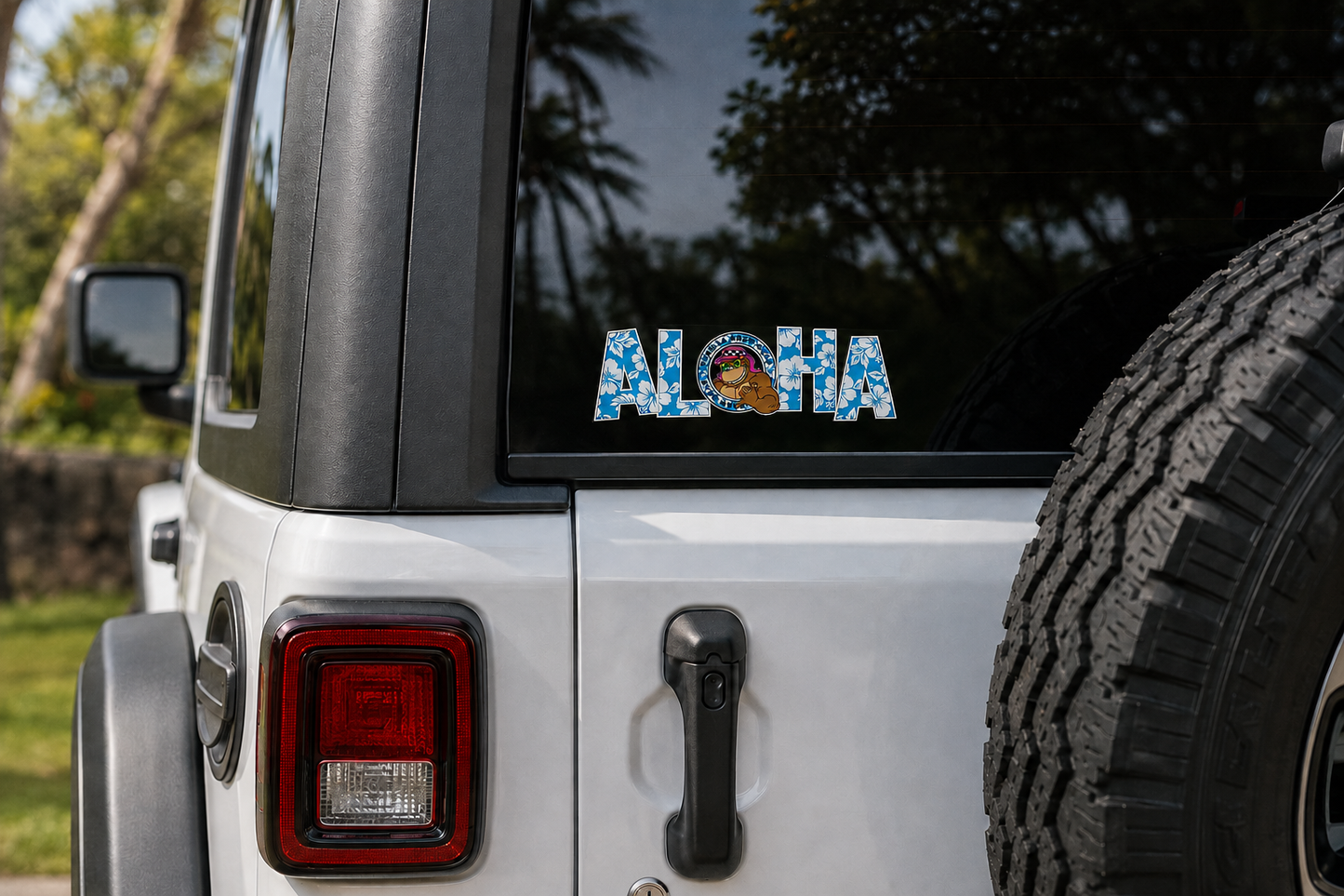 Aloha Sticker