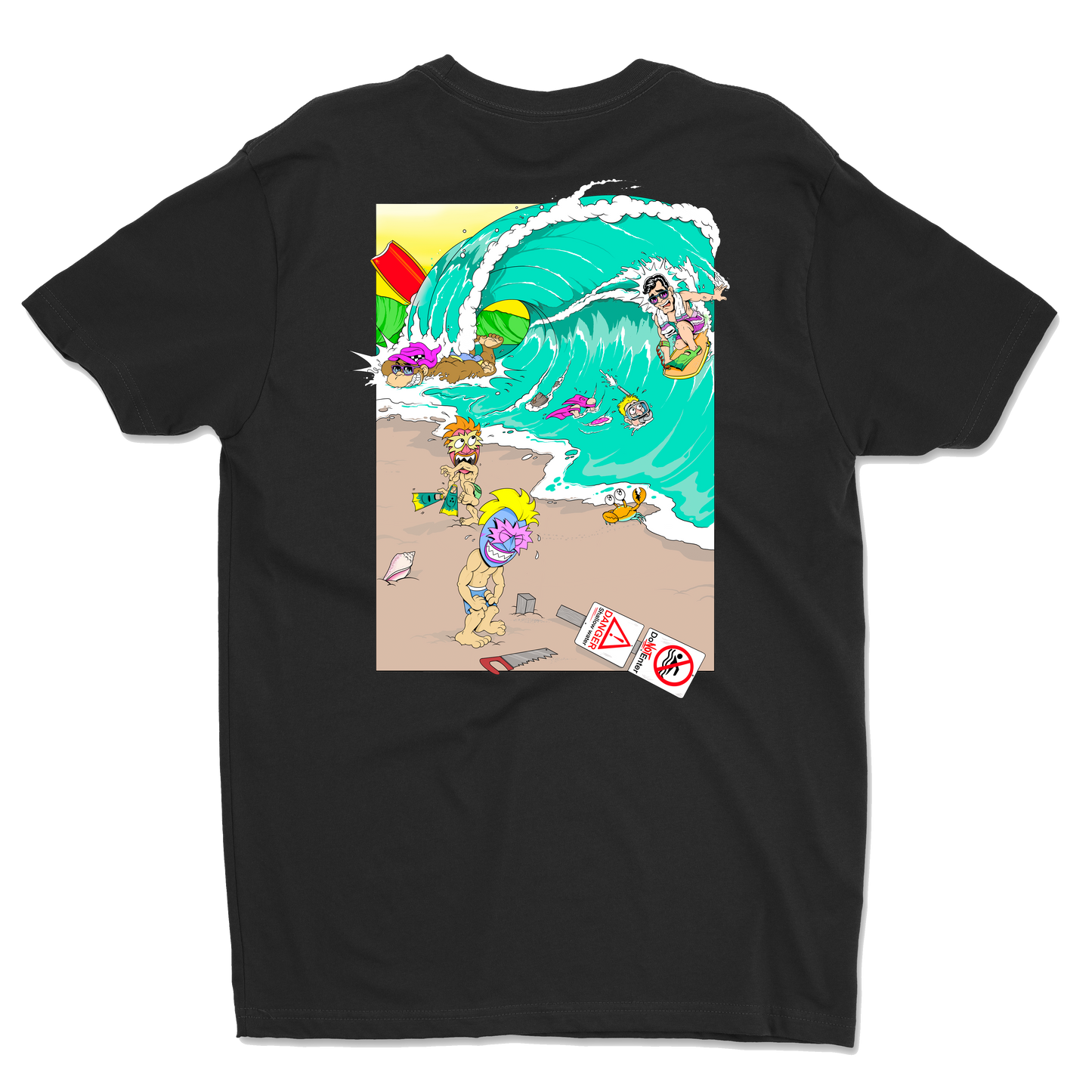 Drilled youth tee