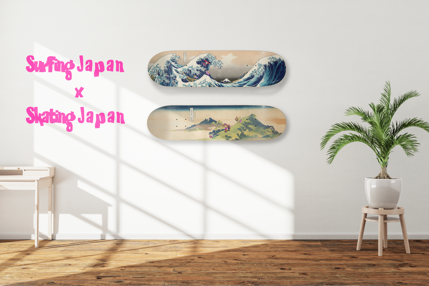 Skating Japan Deck