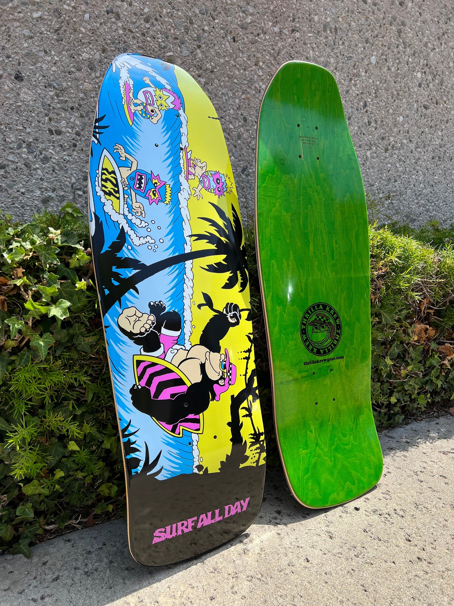 Surf All Day Skate Deck