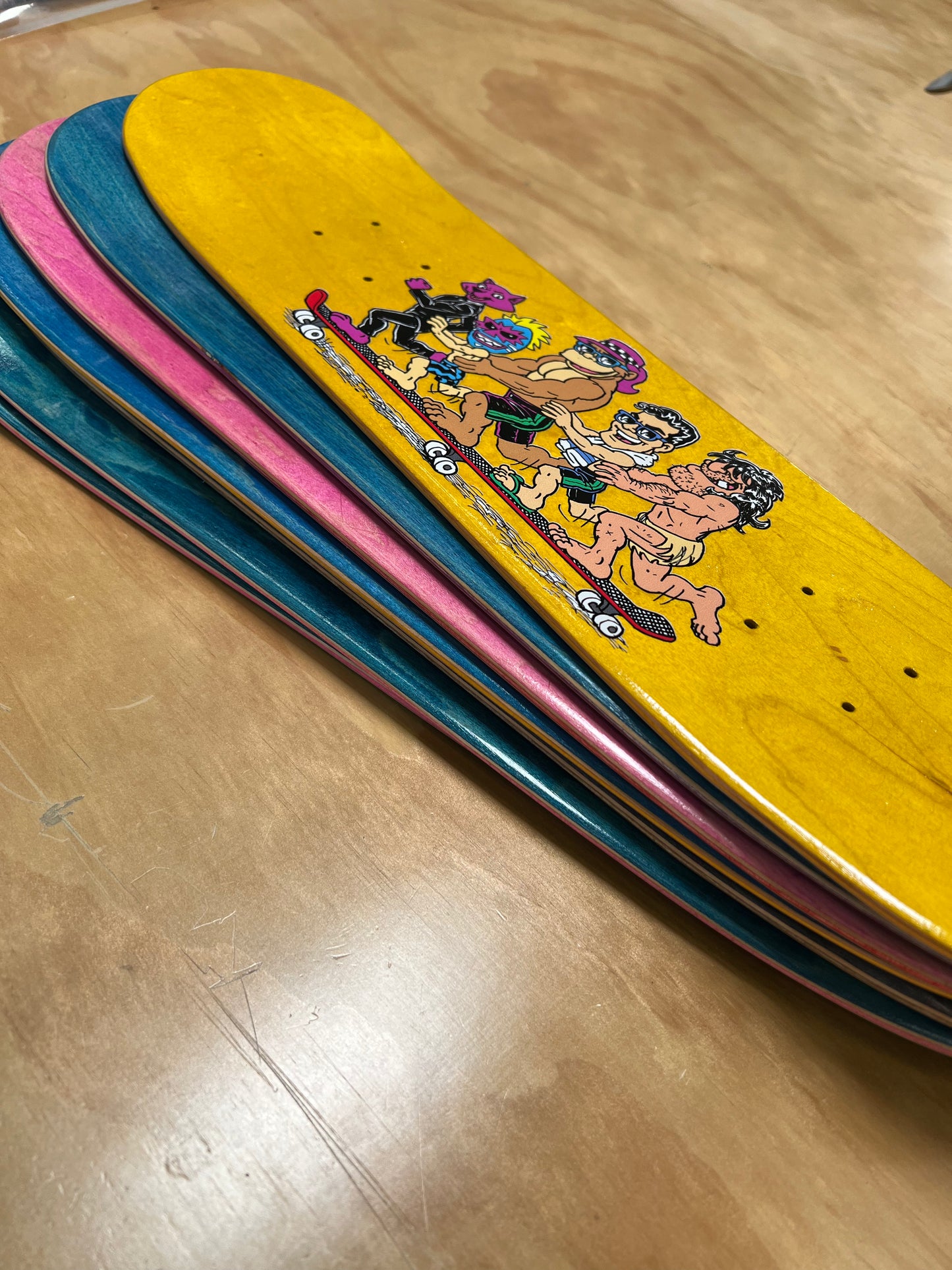 Skating Tandem Mini Deck - Limited Edition