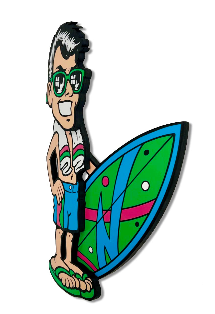 Standing Joe Cool Wood Art