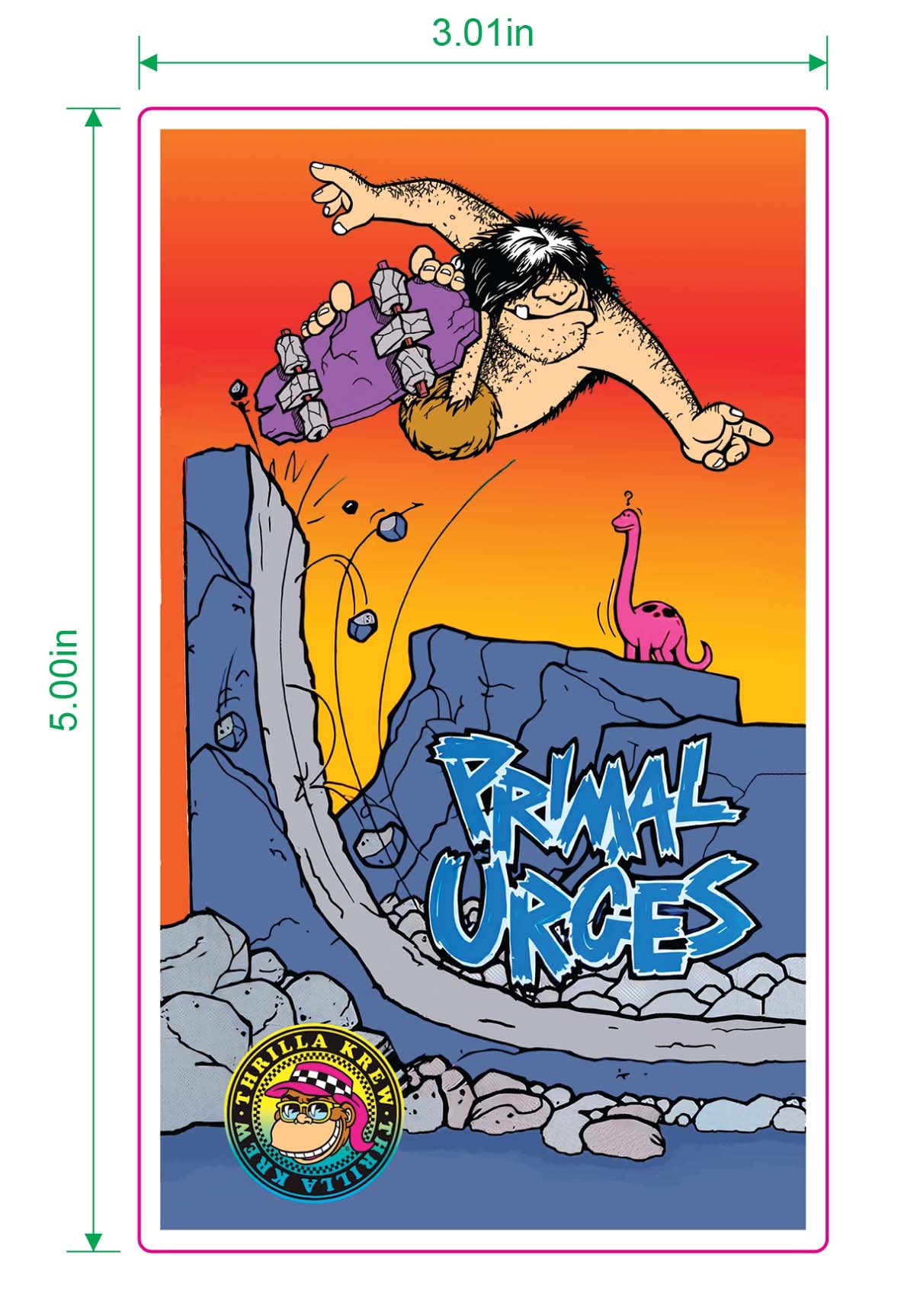 Primal Urges Sticker