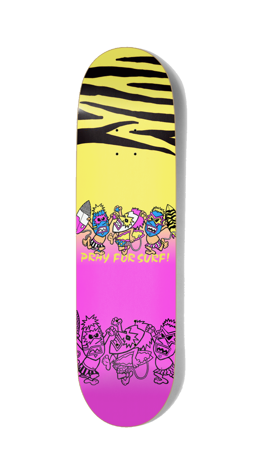 Pray For Surf Popsicle Skate Deck