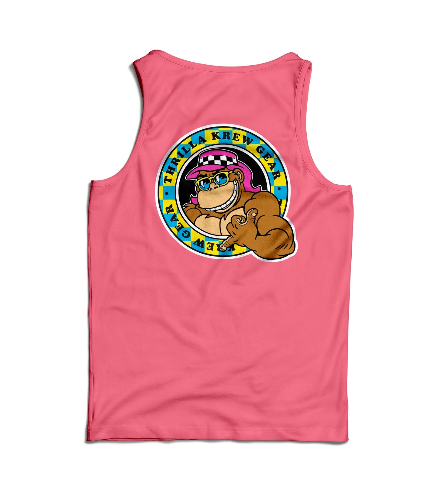 Thrilla Checker Shaka Tank top