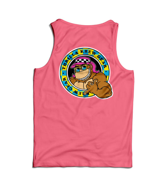 Thrilla Checker Shaka Tank top