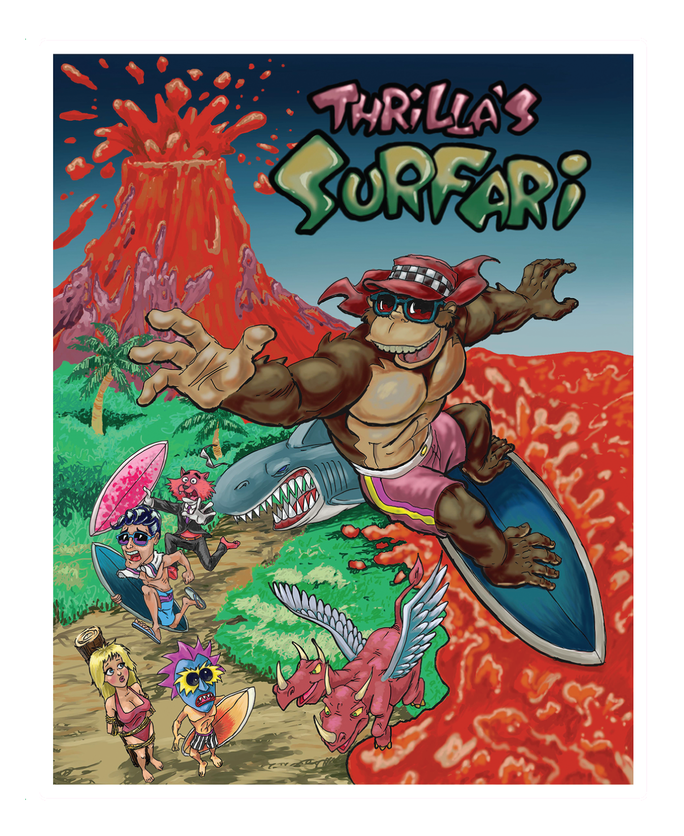 Thrilla's best sale surfari nes