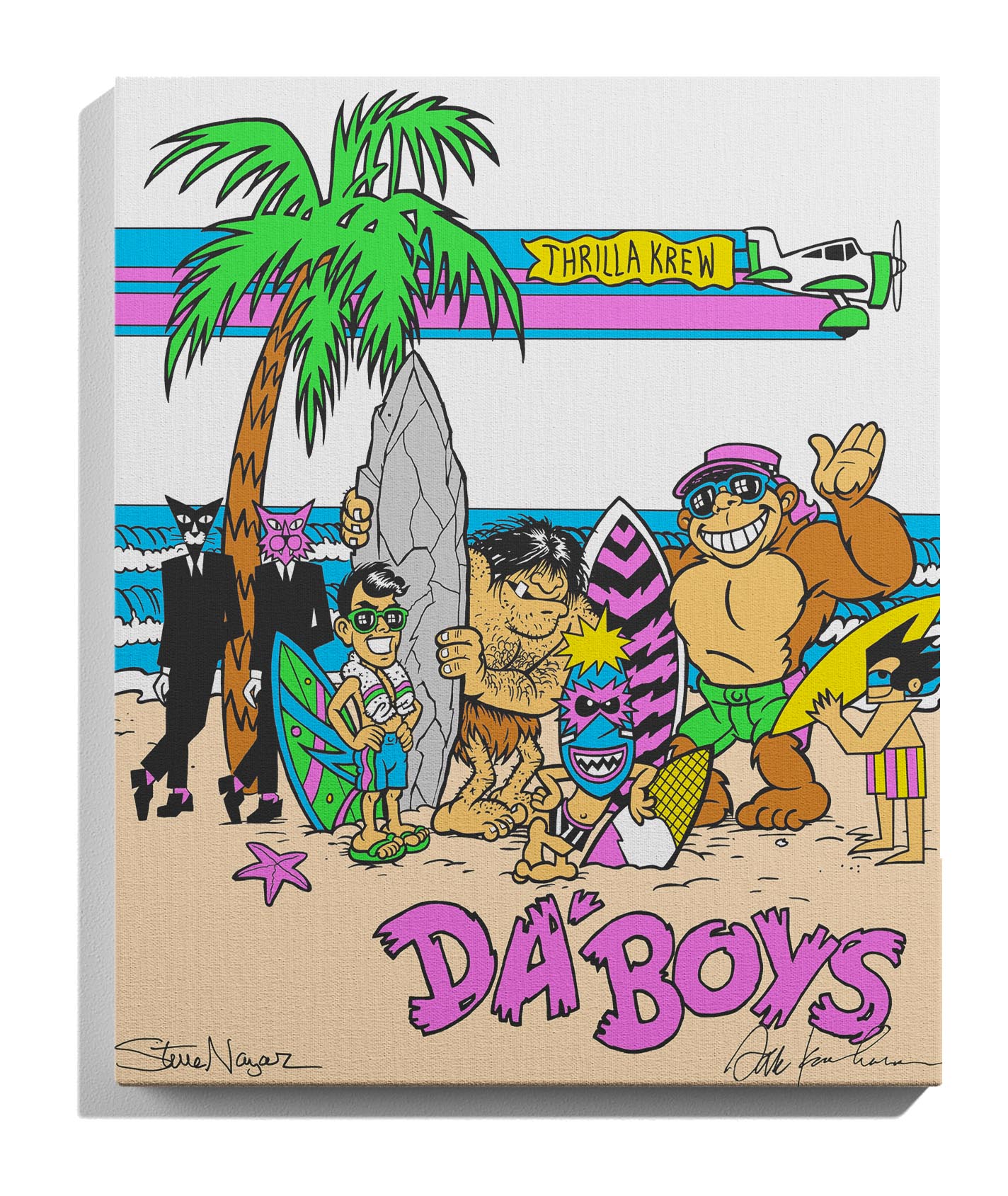 Da Boys Mini Canvas