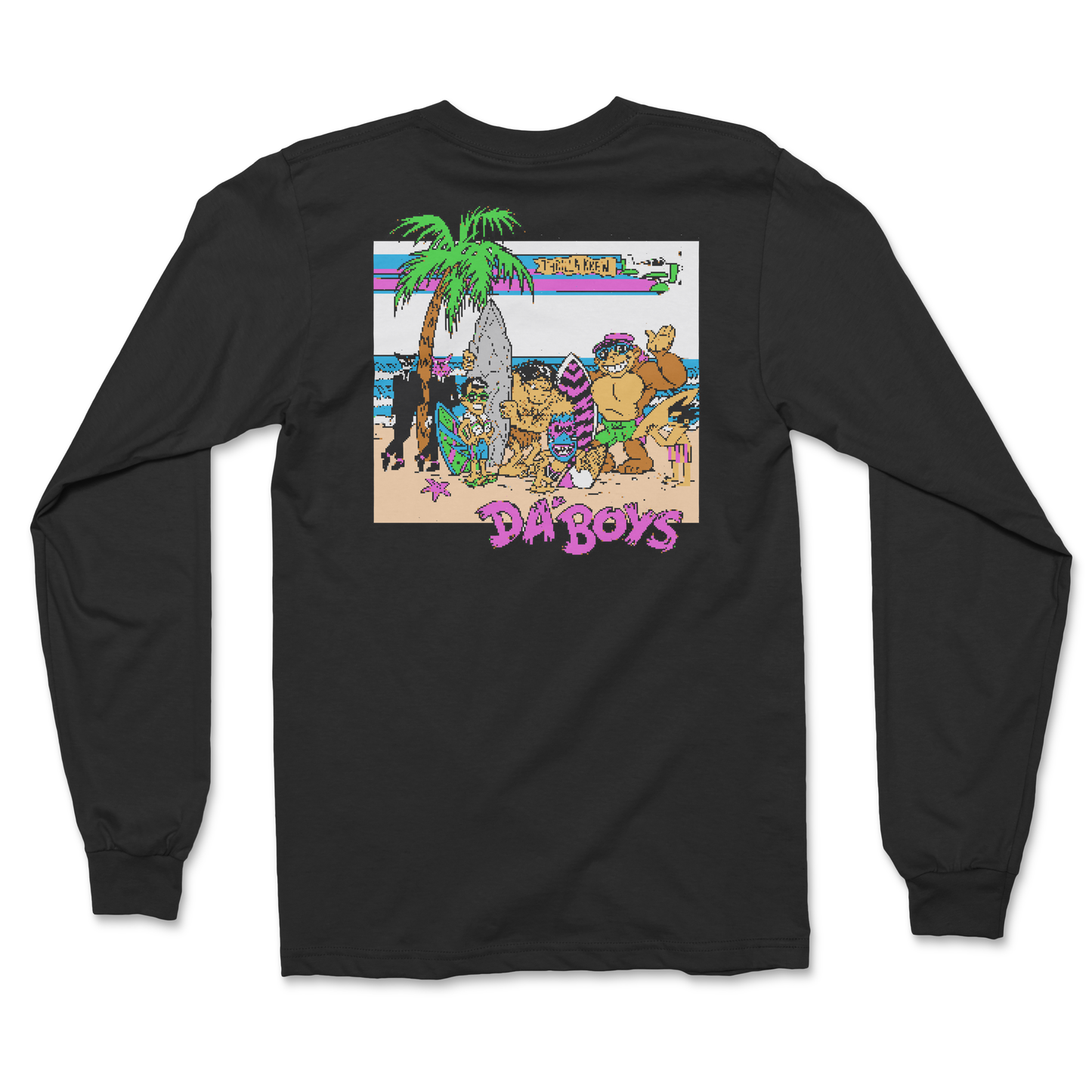 8-bit Da Boys Long Sleeve