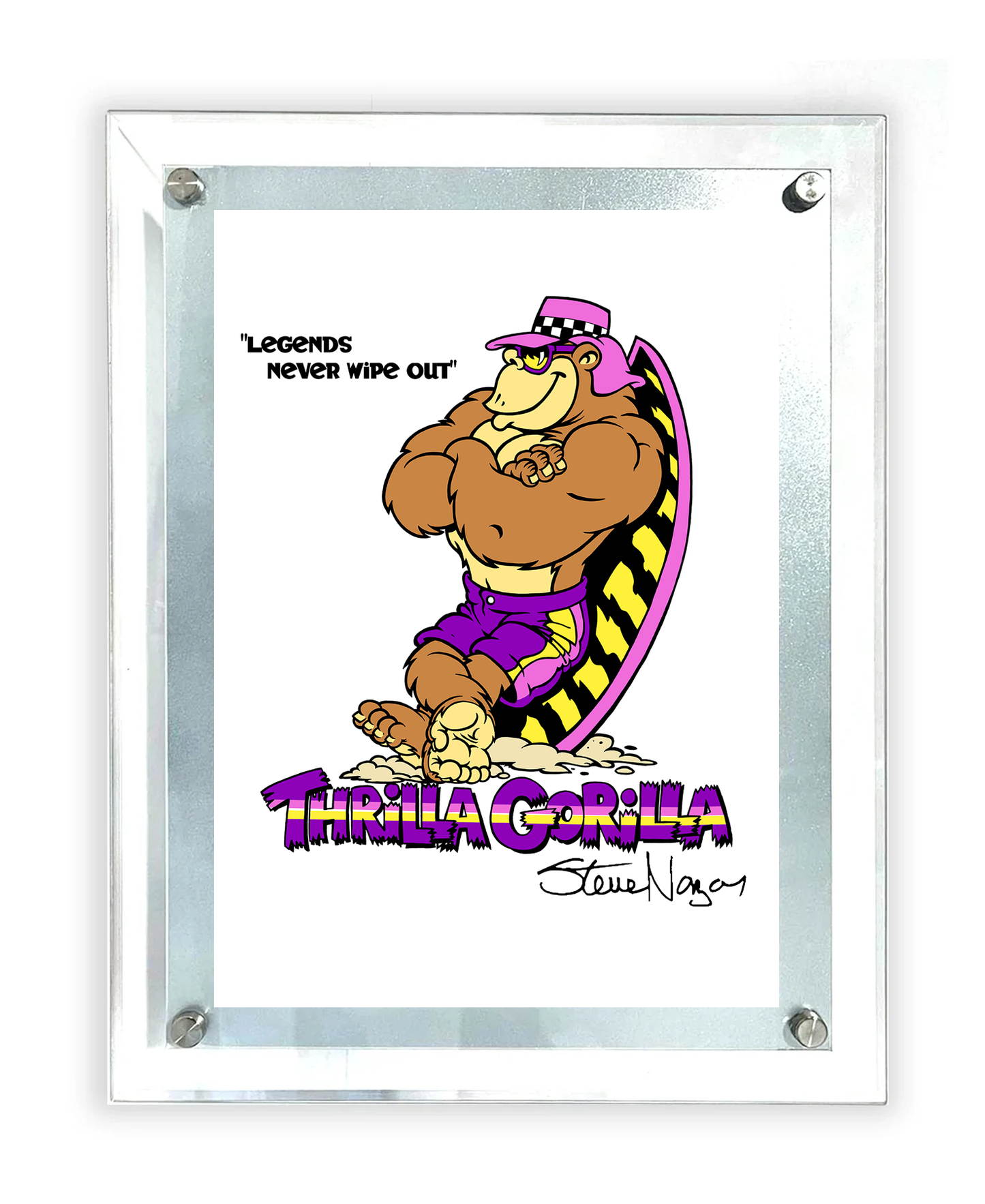 Legends Never Wipe Out Light Box