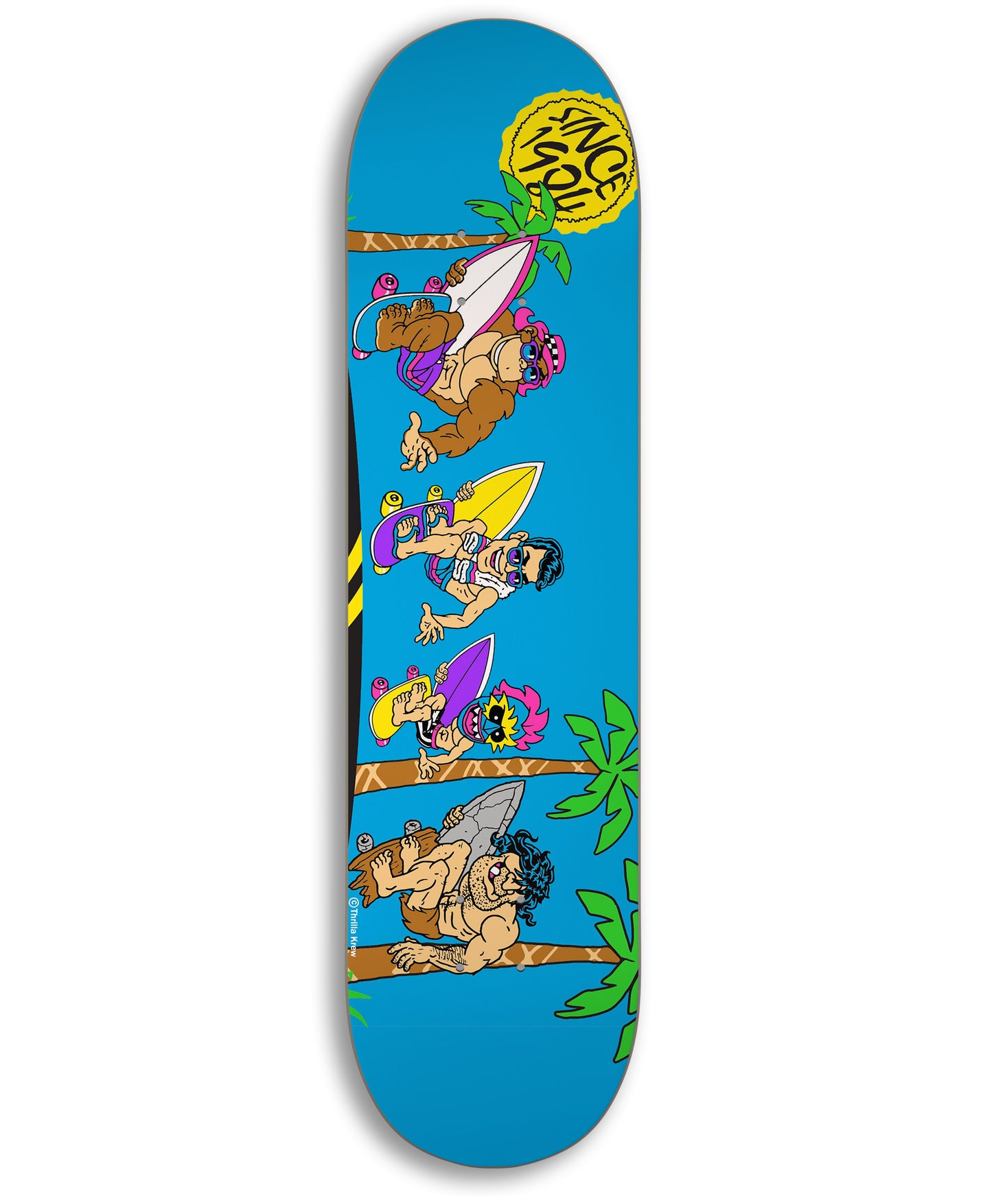 Da Line Up Skate Deck