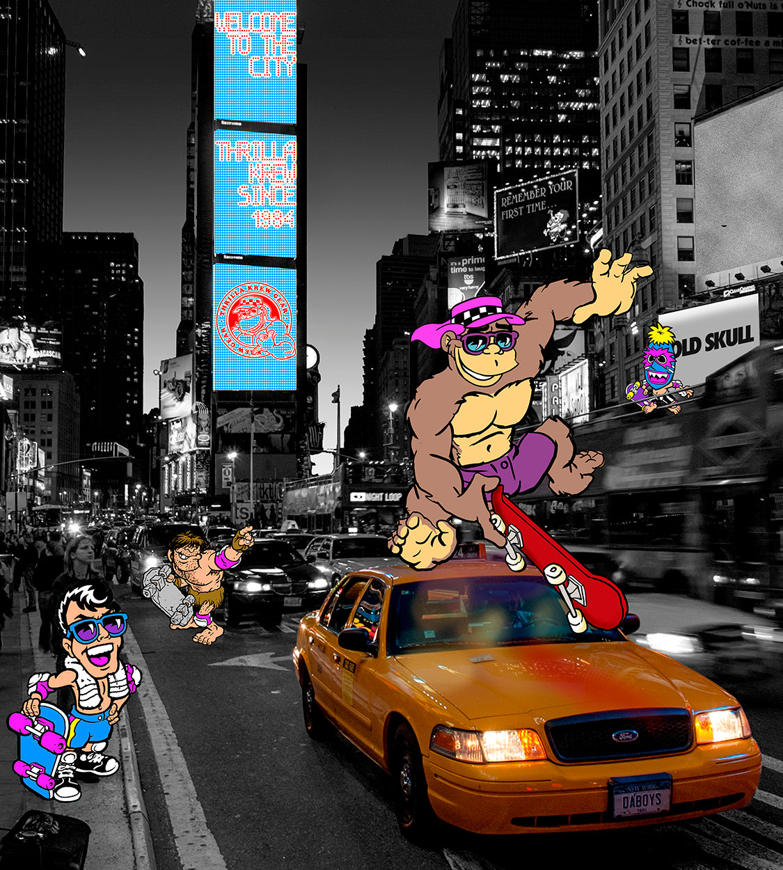 Raging in the Big Apple (Black)