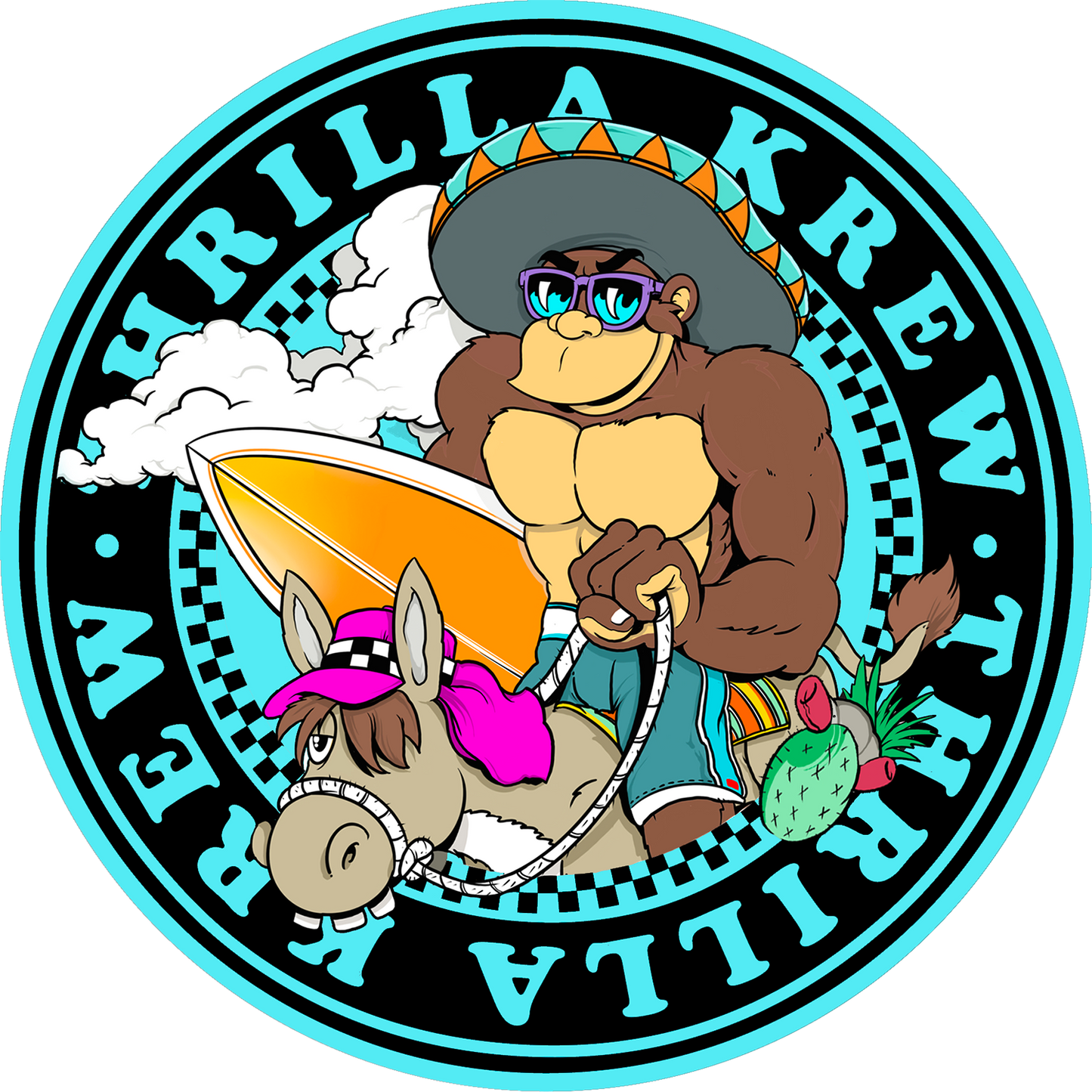 Surfing Baja (Black)