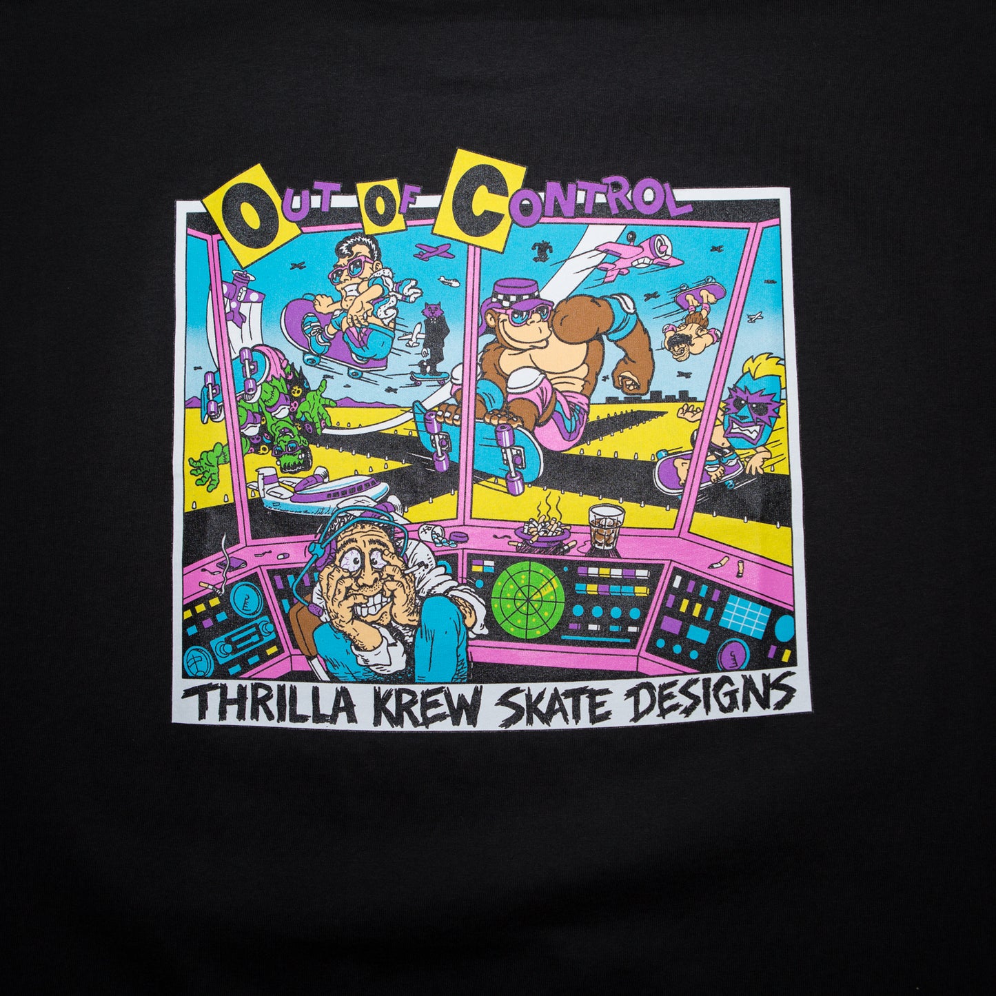 Out Of Control Thrilla Krew Tee (Black)