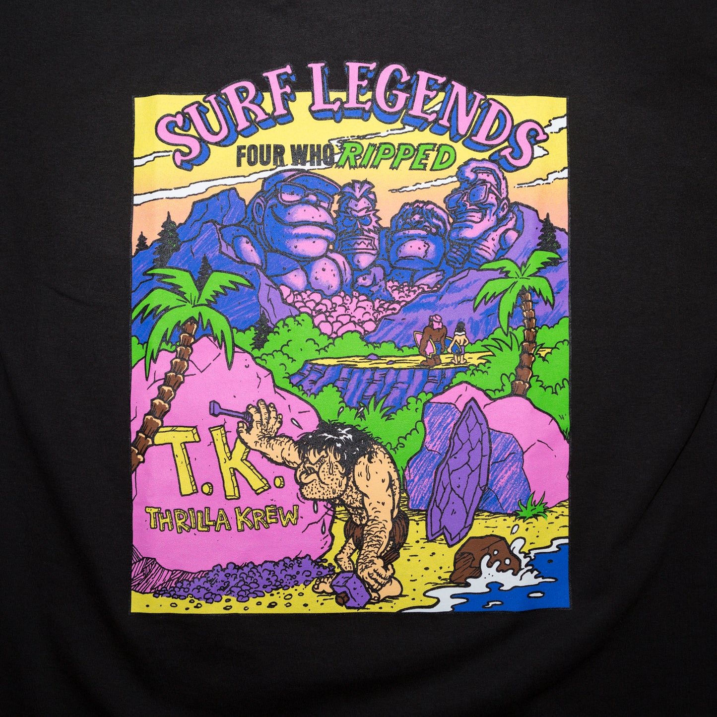 Surf Legends Thrilla Krew Tee (Black)