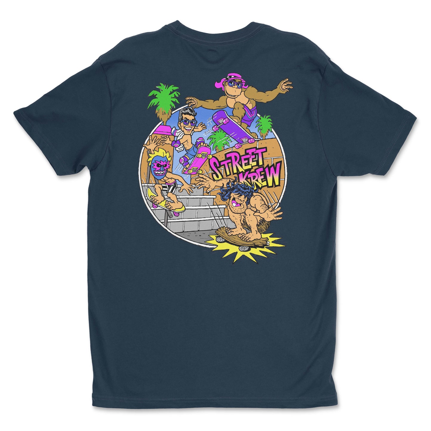 Street Krew Tee (Navy)