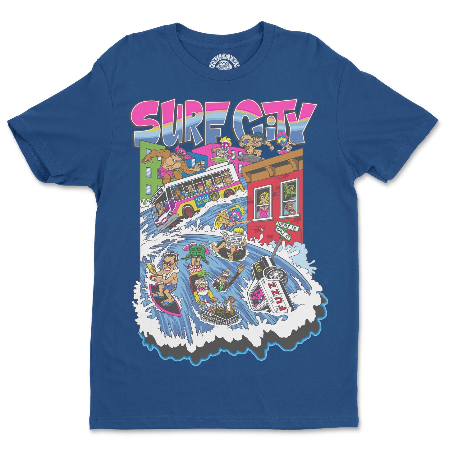 Surf City Tee (Royal)