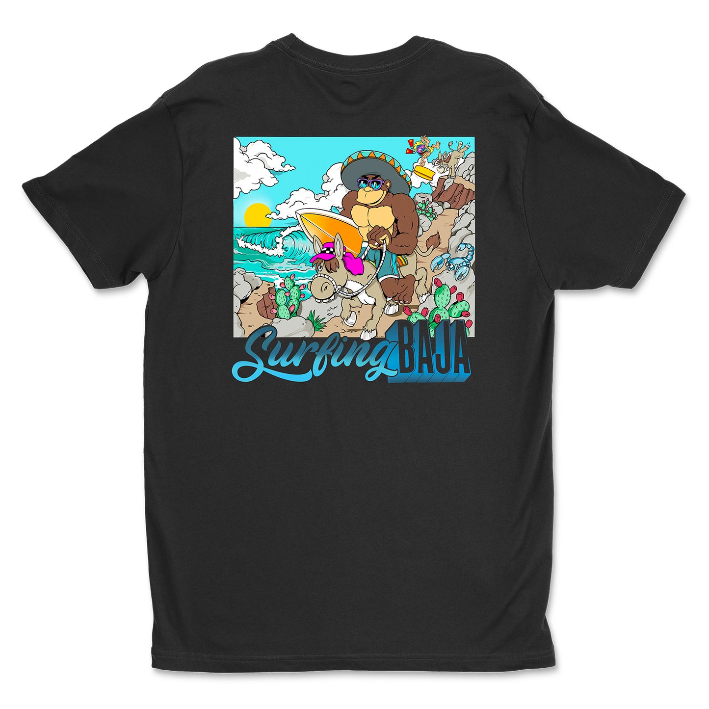 Surfing Baja (Black)