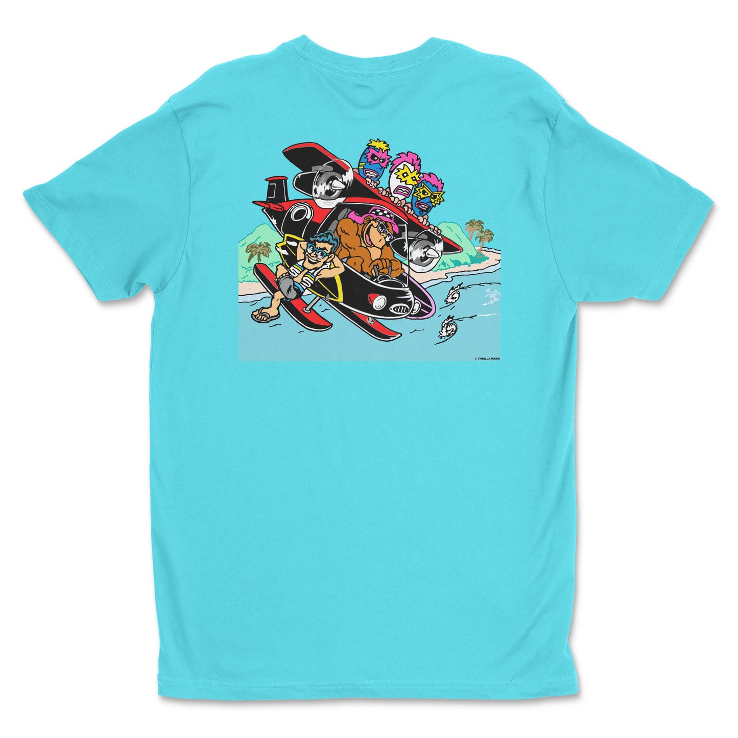 Thrilla Pilot Tee (Sky Blue)