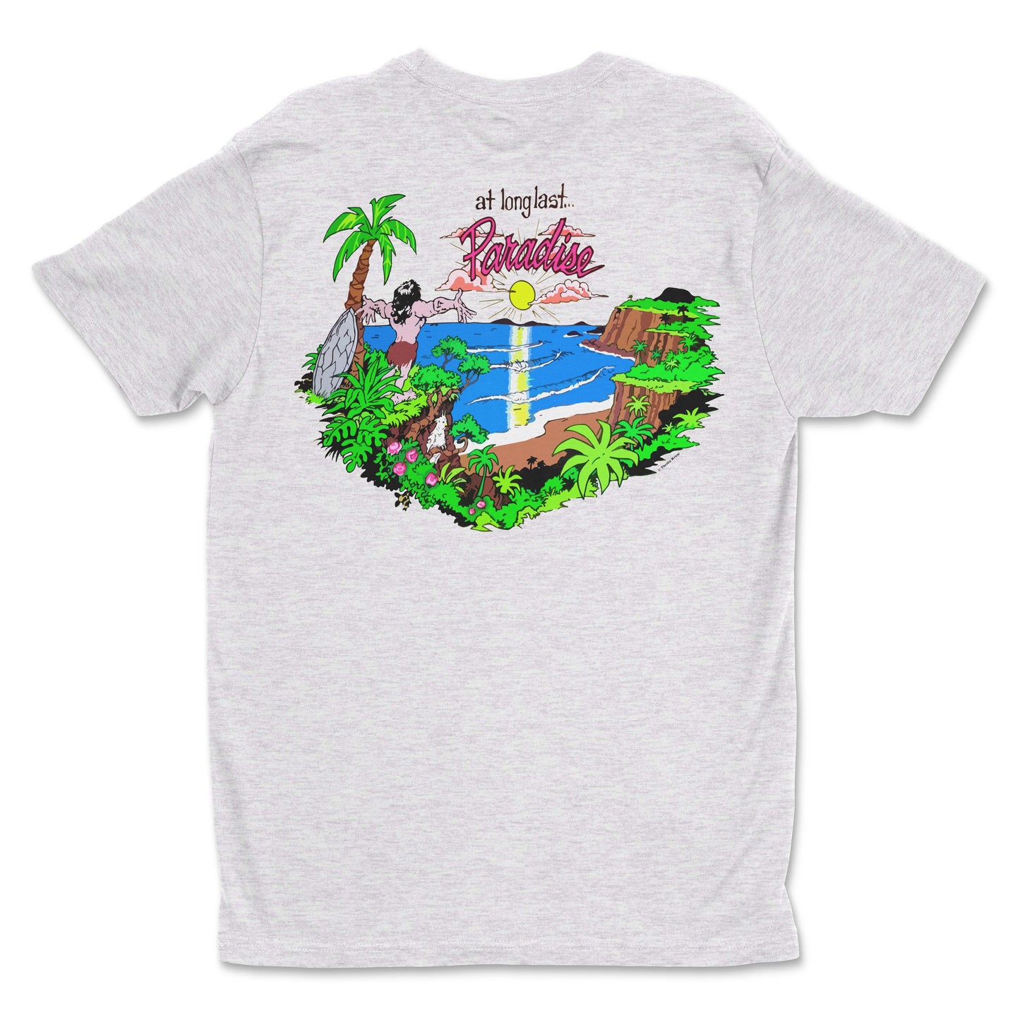 Waveless Wasteland Tee (Ash gray)