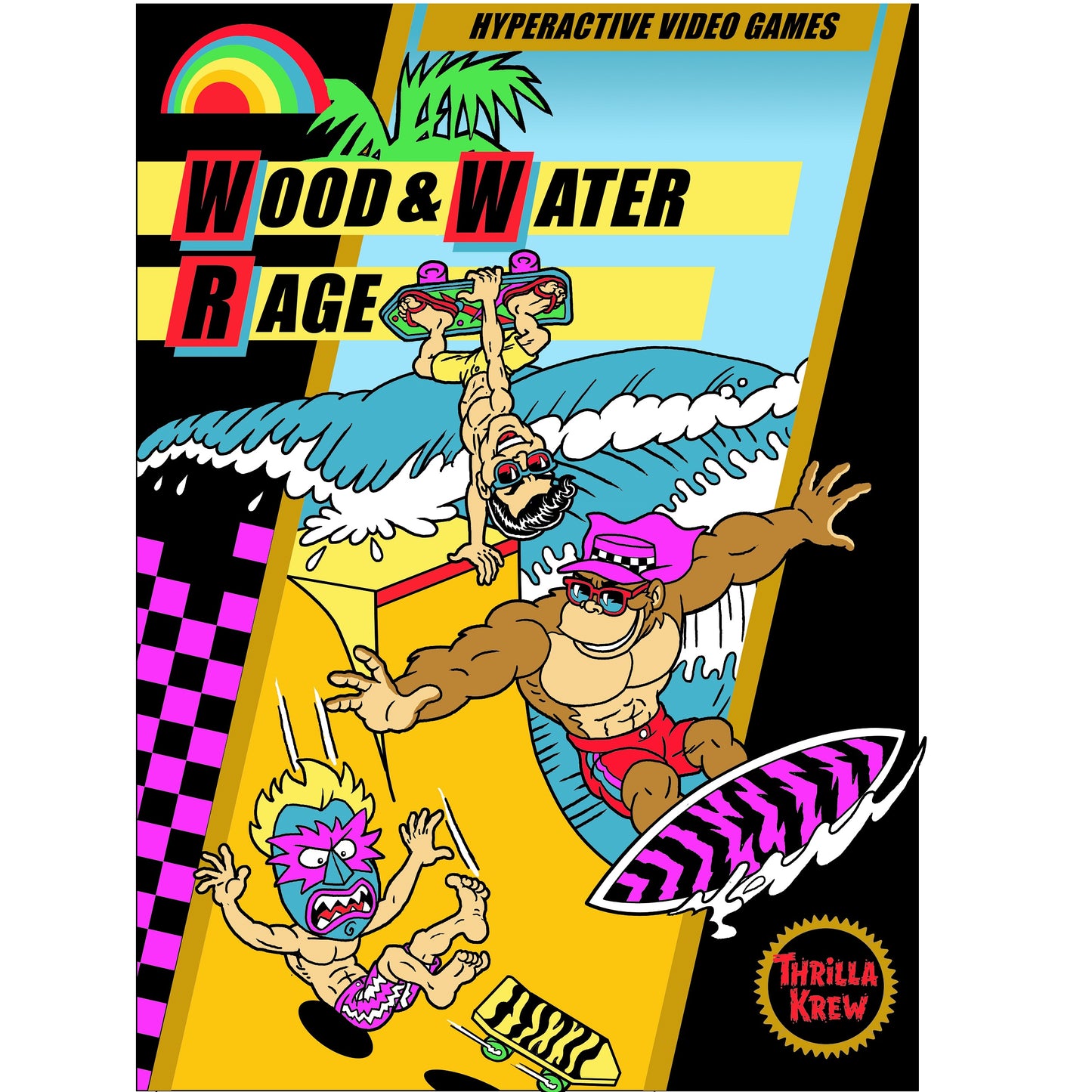 Wood Water Rage Poster