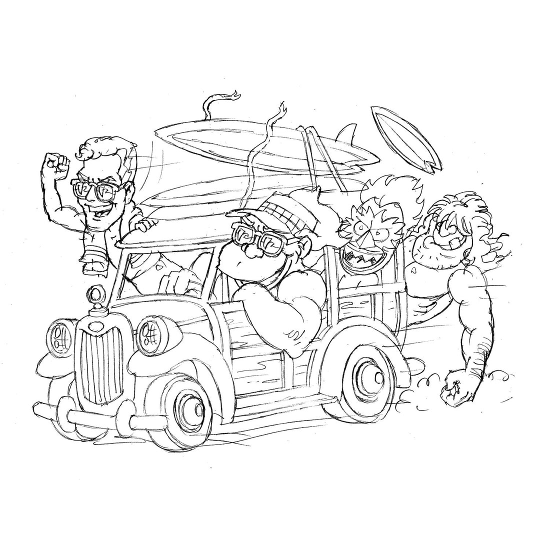 STEVE NAZAR'S DAILY DOODLE 6.5.18 - "Got a Wanderin' Woody"