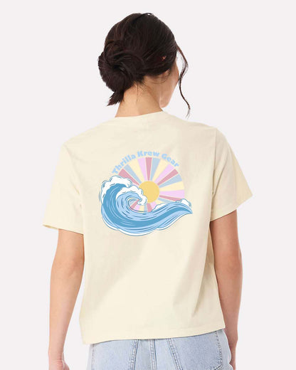 Women Sunset Swell Tee