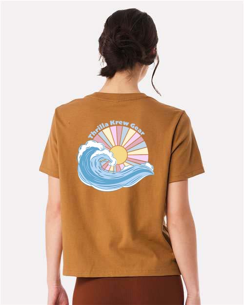 Women Sunset Swell Tee