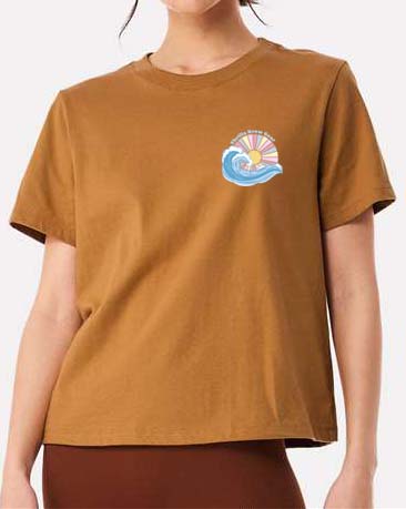 Women Sunset Swell Tee