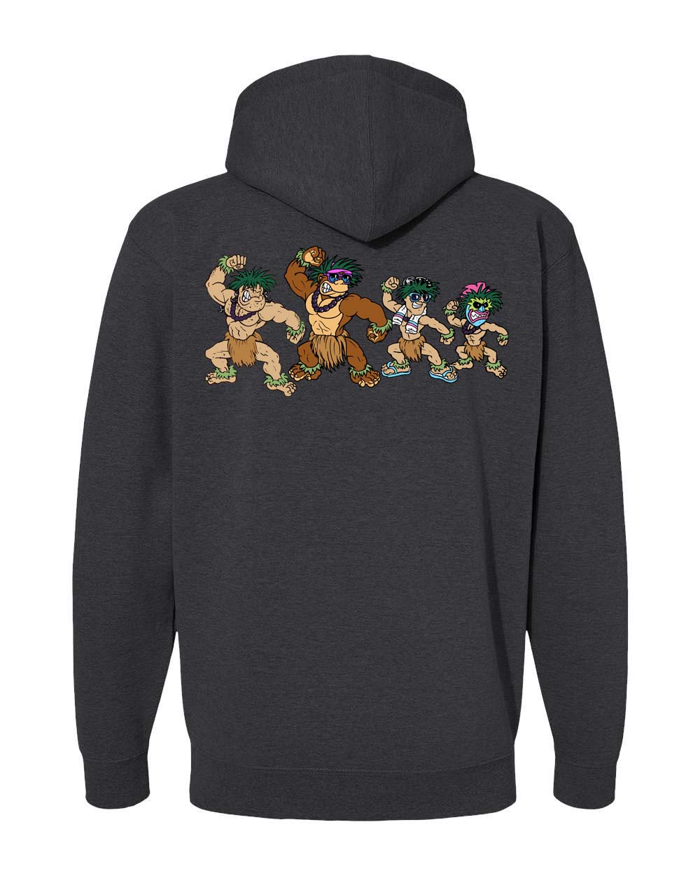 Big Surf Haka Zipped Hoodie