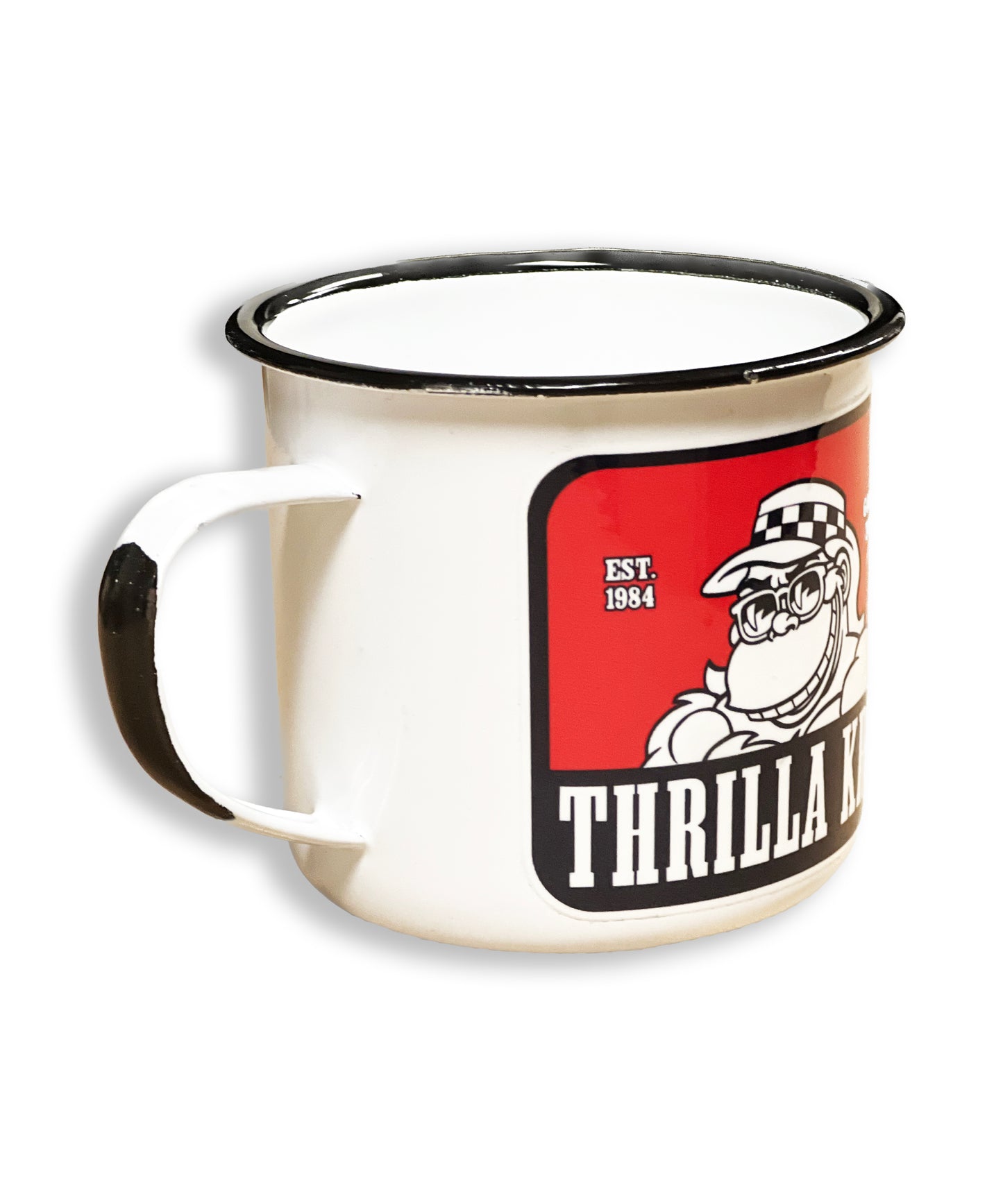 Thrilla Stamp Camp Mug