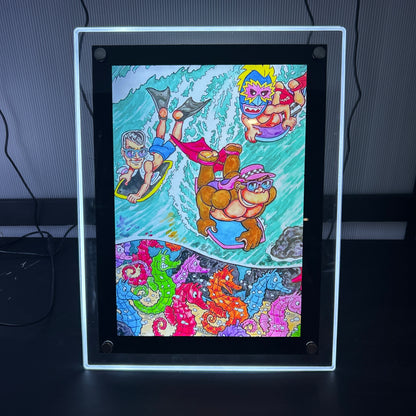 Sea Horse Traffic Light Box