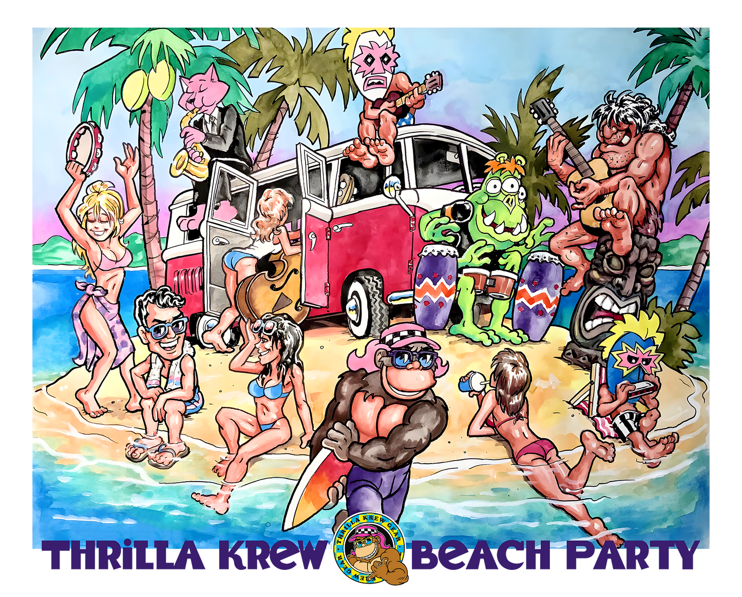 Beach Party Towel