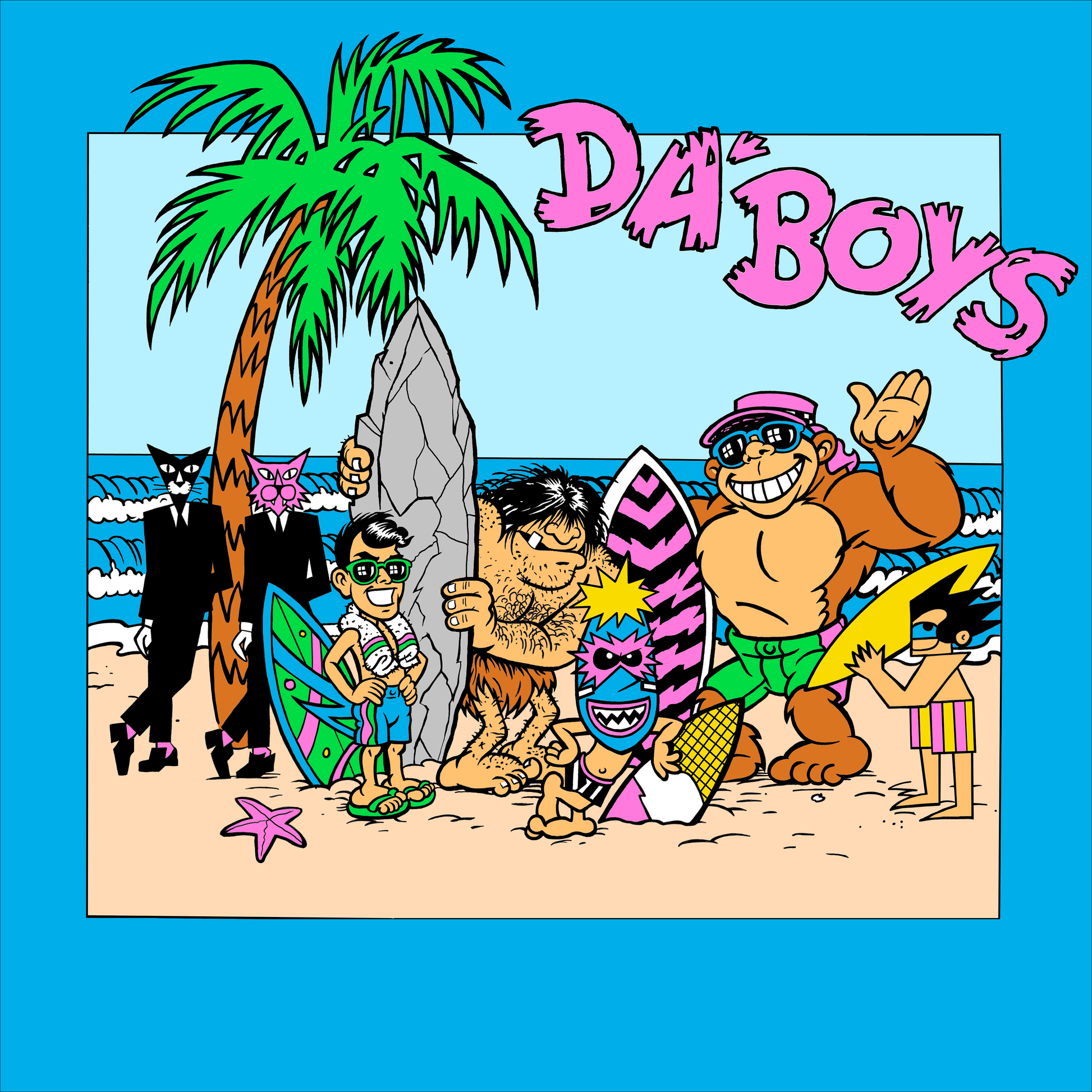 Da'Boys Skate Deck – Thrilla Krew