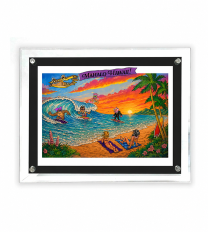 Mahalo Hawaii Light Box