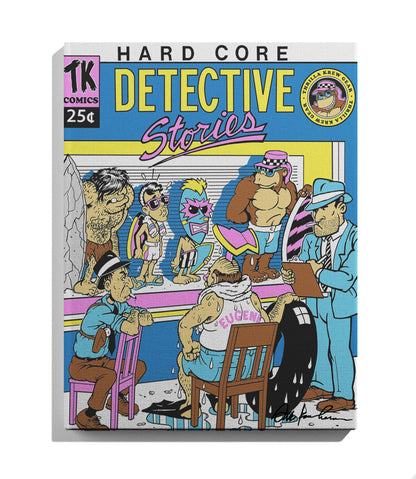 Hardcore Detective Mini Canvas