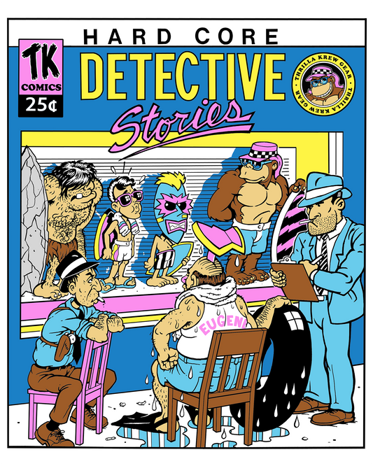 Hardcore Detective Stories Poster