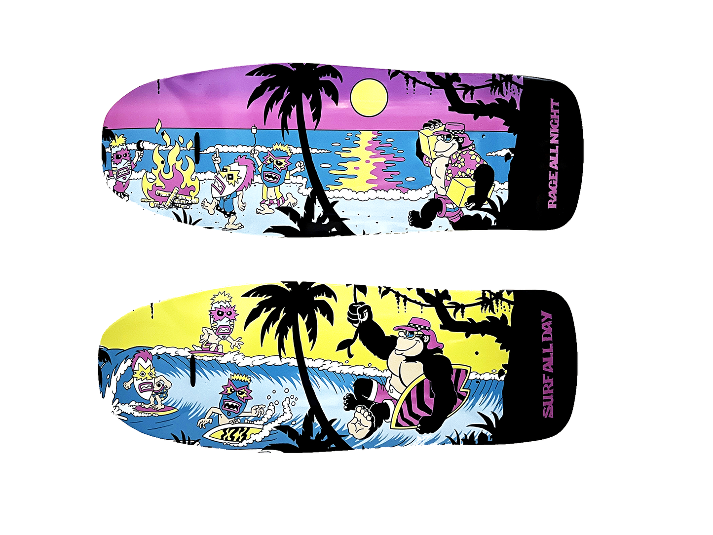 Rage All Night Skate Deck