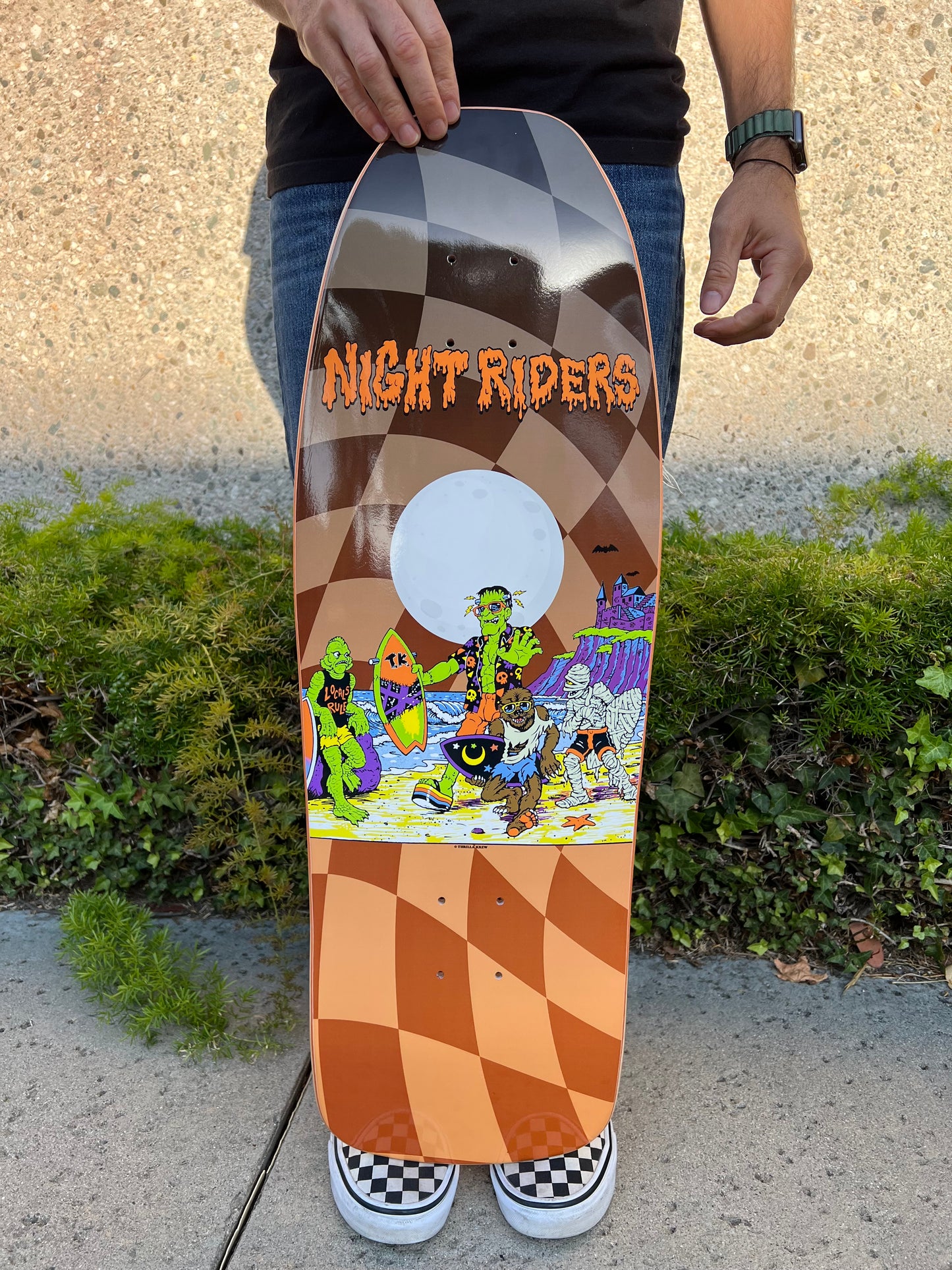 Night Riders Skate Deck