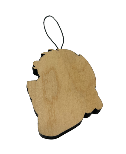 Joe Cool Wood Ornament