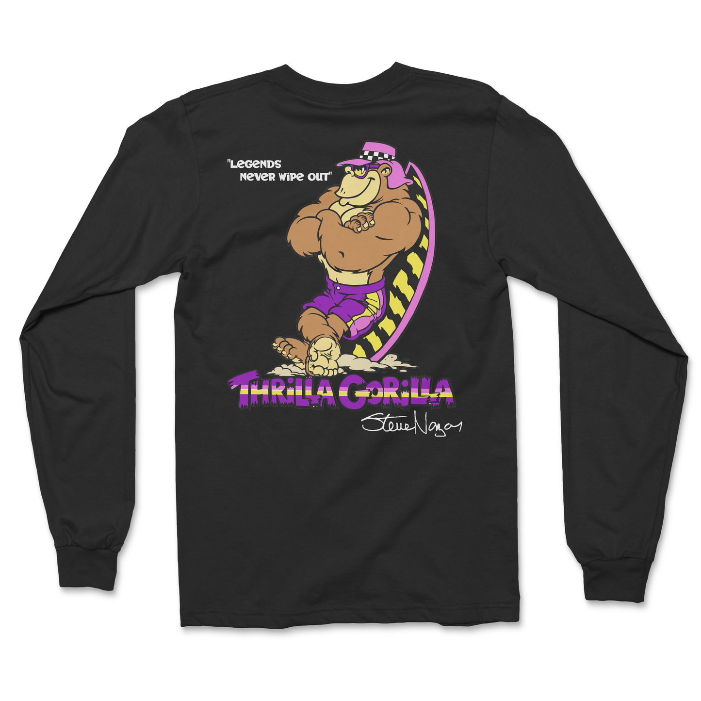 Legends Never Wipe Out Long Sleeve