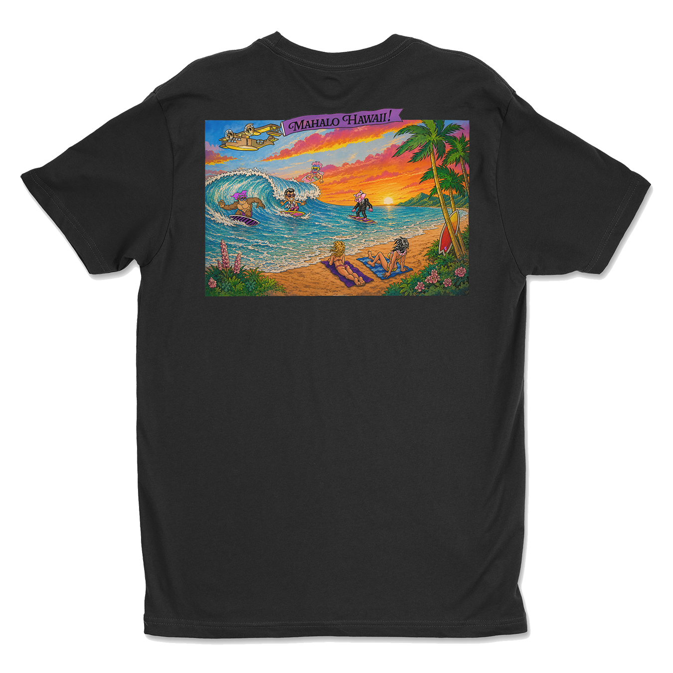Mahalo Hawaii Tee