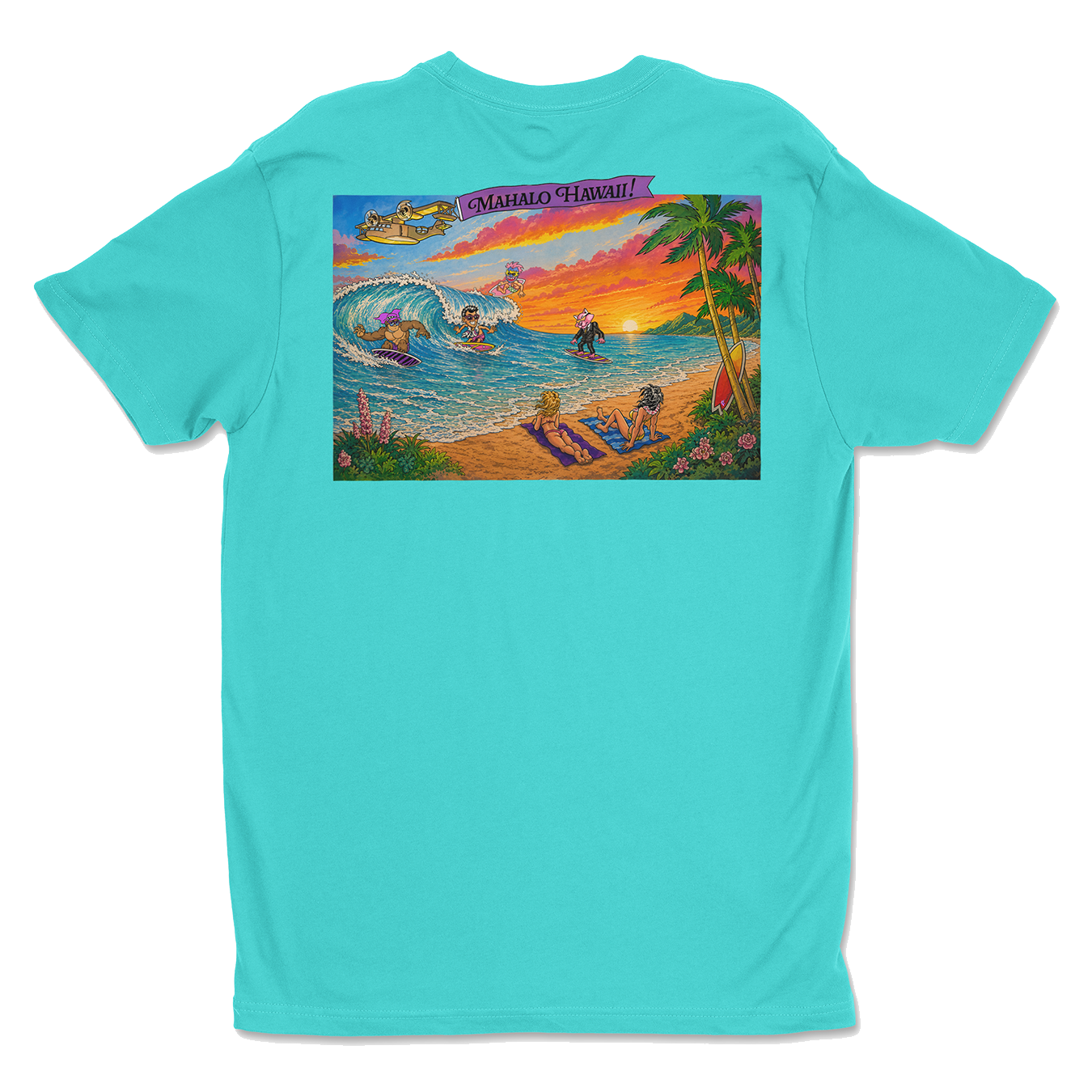 Mahalo Hawaii Tee