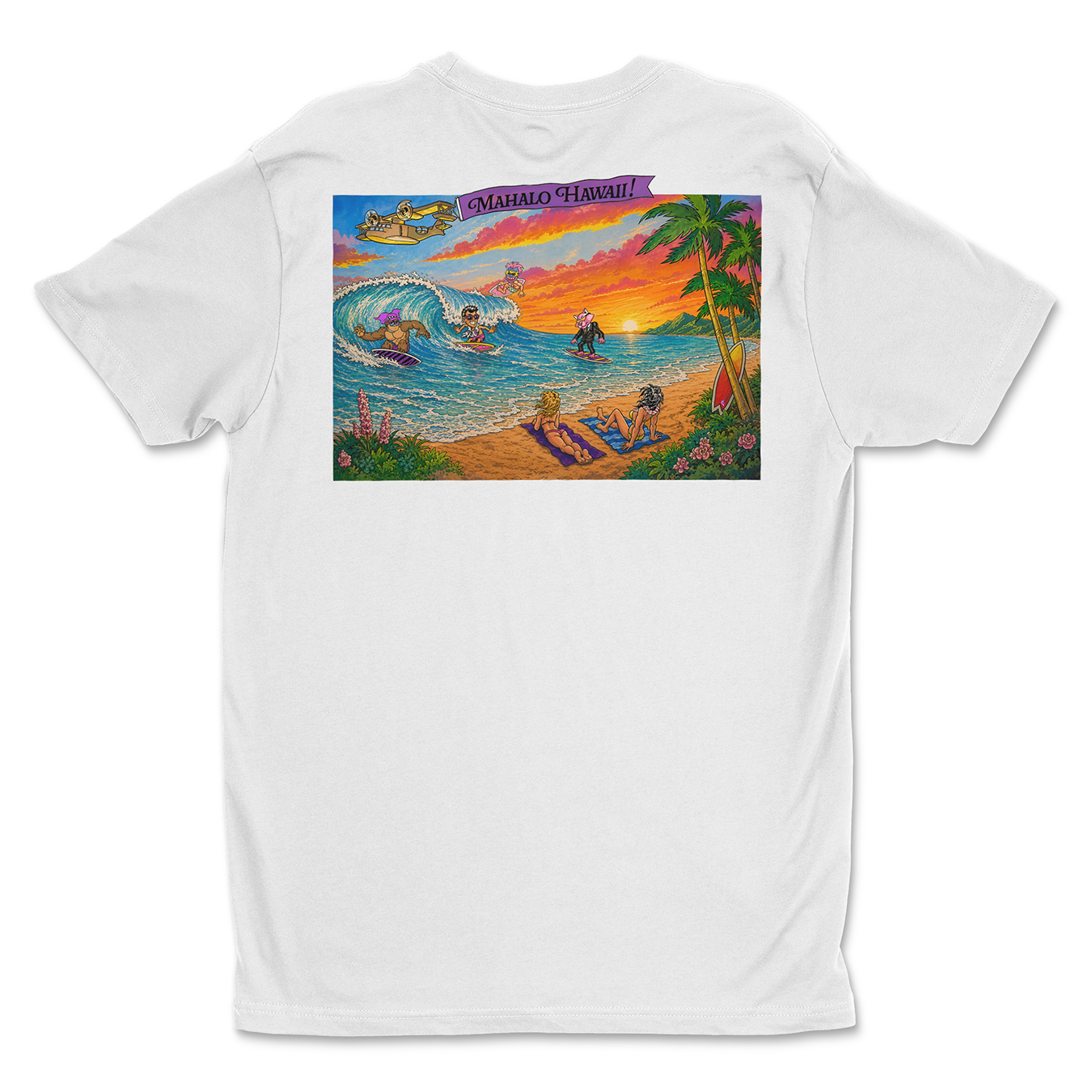 Mahalo Hawaii Tee