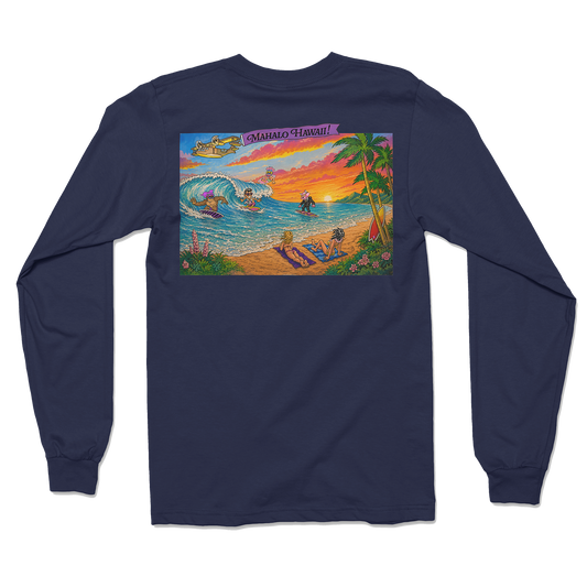 Mahalo Hawaii Long Sleeve