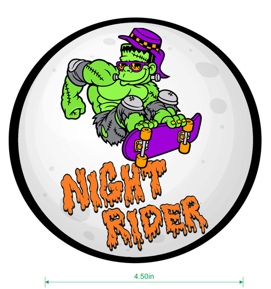 Night Rider Thrilla Sticker