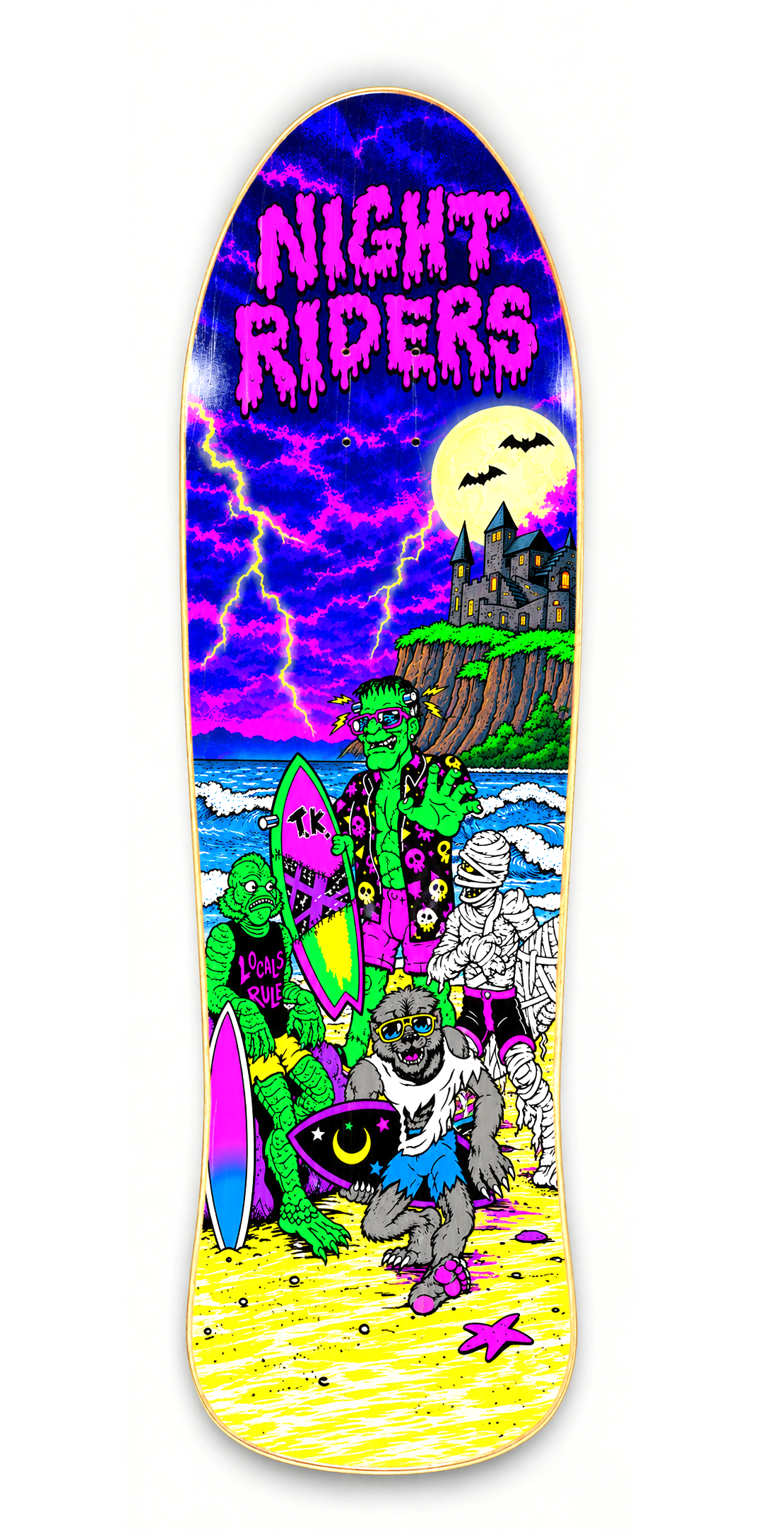 80s Night Riders Retro Deck