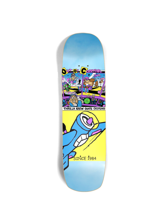 Out of Control Square Nose Retro Deck