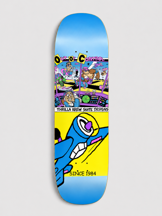 Out of Control Square Nose Retro Deck