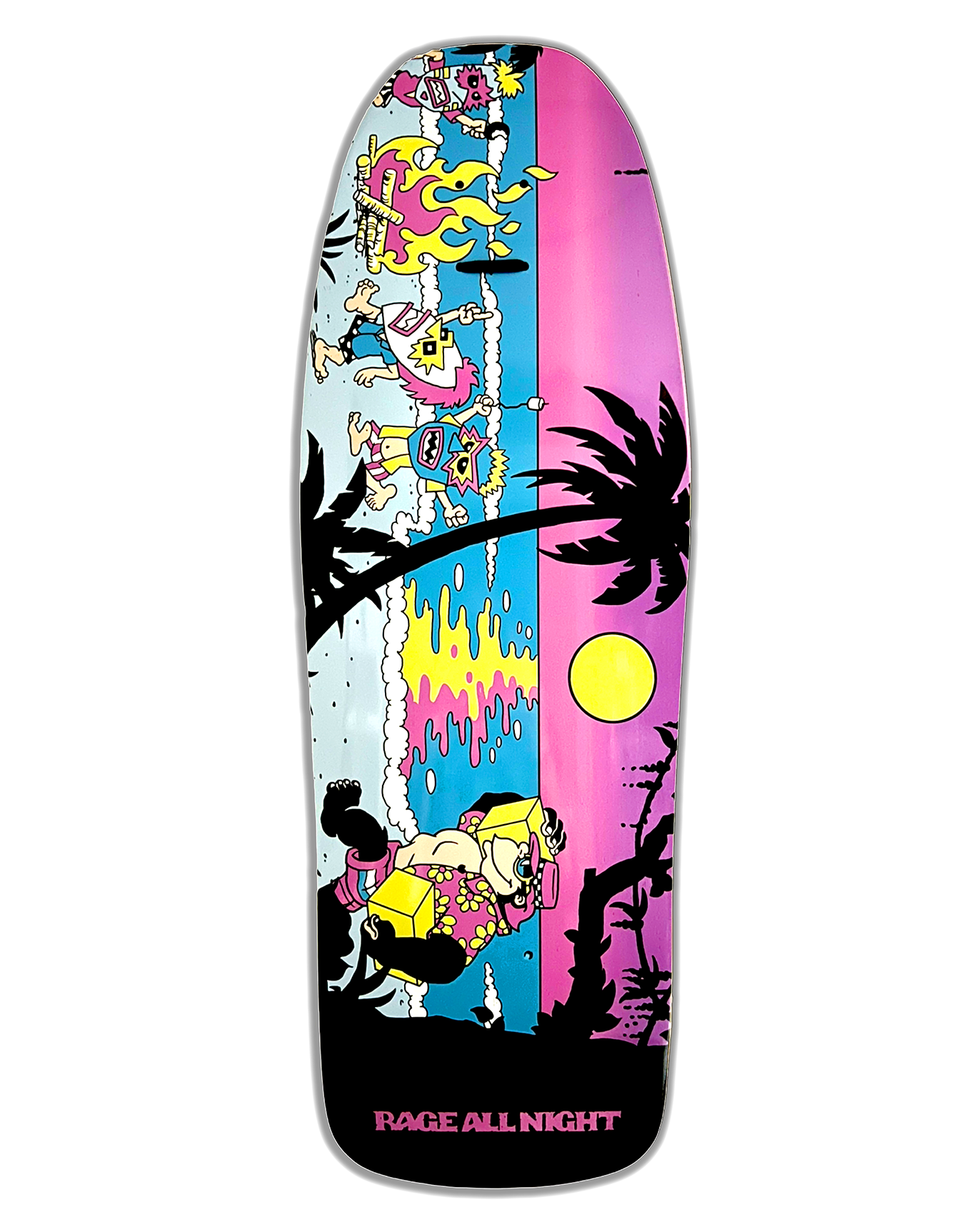 Rage All Night Skate Deck